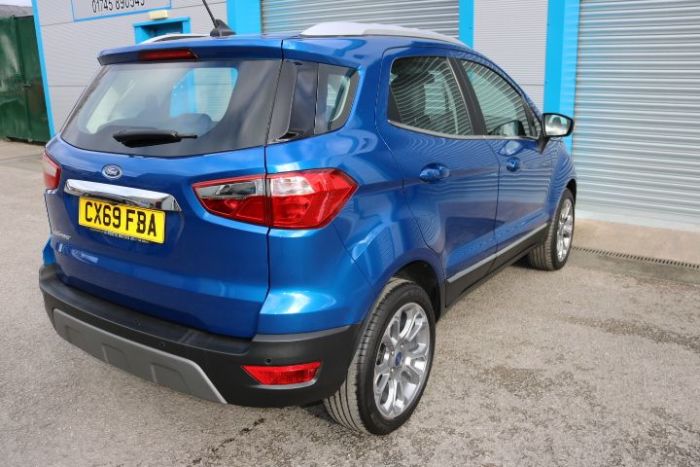 Ford Ecosport 1.0 EcoBoost 125 Titanium 5dr Hatchback Petrol Blue