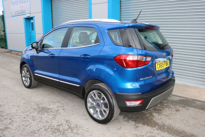 Ford Ecosport 1.0 EcoBoost 125 Titanium 5dr Hatchback Petrol Blue