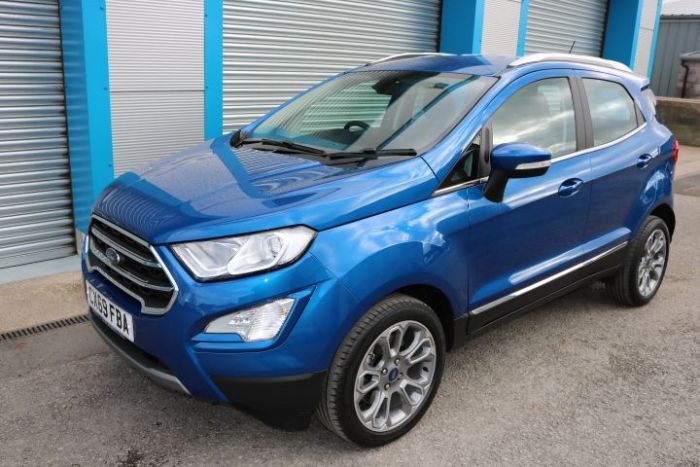 Ford Ecosport 1.0 EcoBoost 125 Titanium 5dr Hatchback Petrol Blue