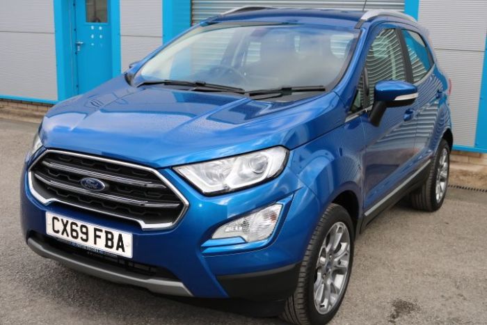 Ford Ecosport 1.0 EcoBoost 125 Titanium 5dr Hatchback Petrol Blue