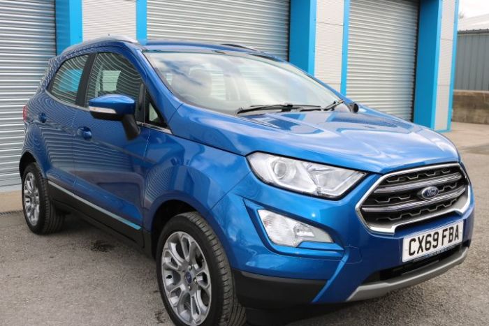 Ford Ecosport 1.0 EcoBoost 125 Titanium 5dr Hatchback Petrol Blue