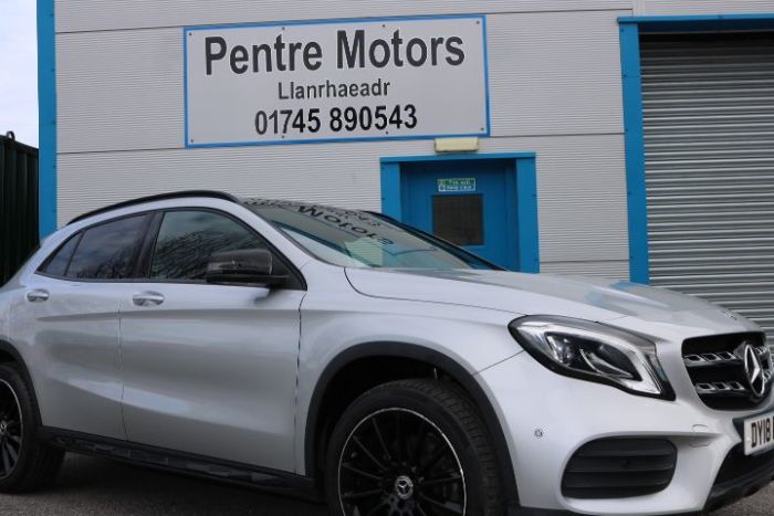 Mercedes-Benz 250 2.0 250 GLA AMG Line Premium+ Four Wheel Drive Petrol Silver