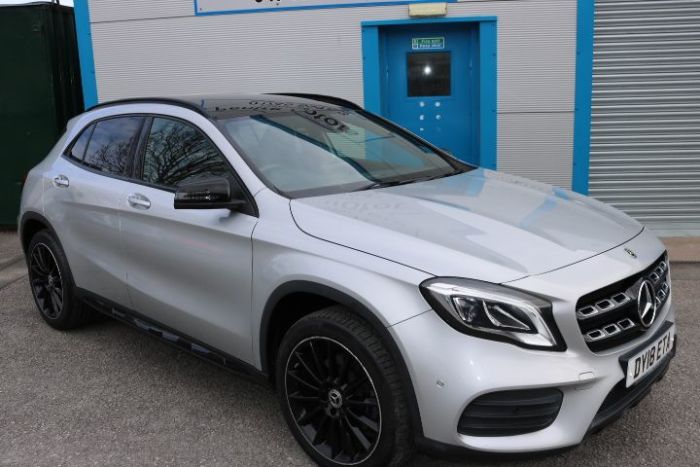 Mercedes-Benz 250 2.0 250 GLA AMG Line Premium+ Four Wheel Drive Petrol Silver