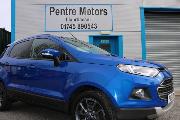 Ford Ecosport 1.0 EcoBoost Titanium 5dr Hatchback Petrol Blue