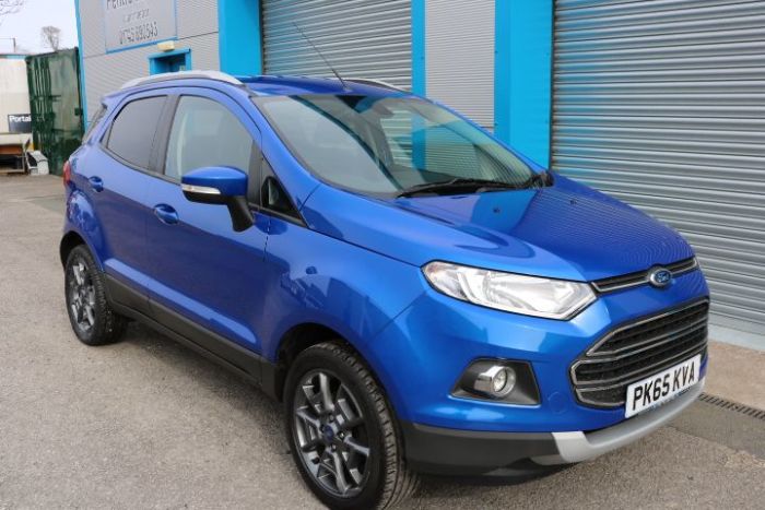 Ford Ecosport 1.0 EcoBoost Titanium 5dr Hatchback Petrol Blue