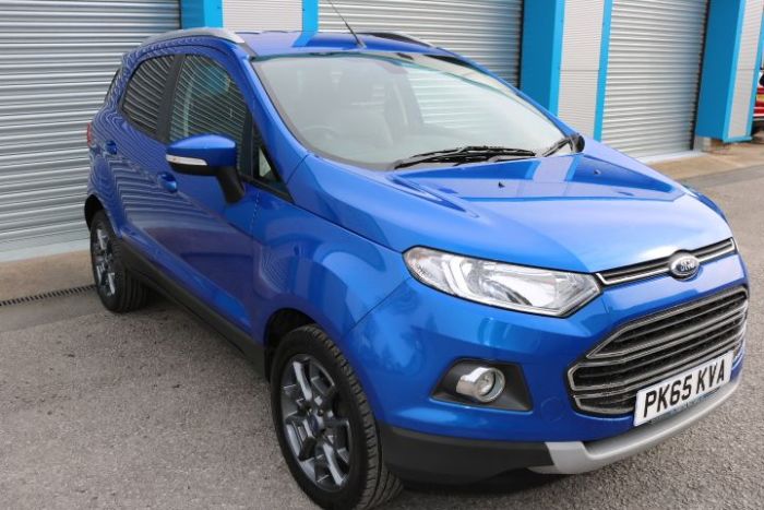 Ford Ecosport 1.0 EcoBoost Titanium 5dr Hatchback Petrol Blue