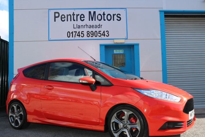 Ford Fiesta 1.6 EcoBoost ST-3 3dr Hatchback Petrol Orange