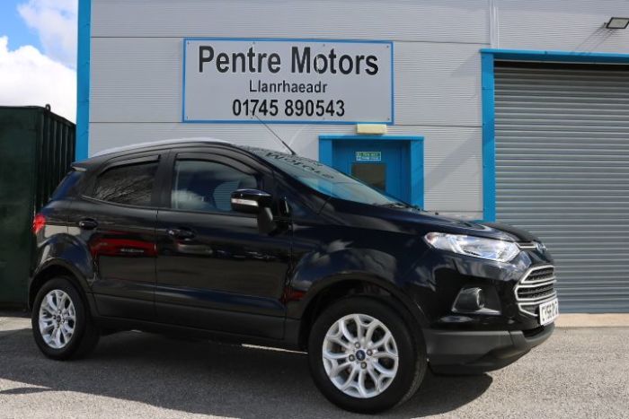 Ford Ecosport 1.0 EcoBoost Zetec 5dr Hatchback Petrol Black