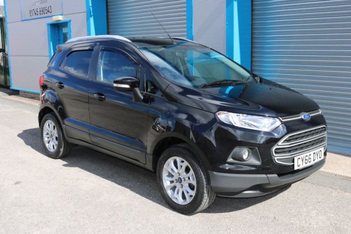 Ford Ecosport 1.0 EcoBoost Zetec 5dr Hatchback Petrol Black