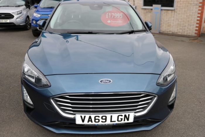 Ford Focus 1.0 EcoBoost 125 Titanium 5dr Hatchback Petrol Blue