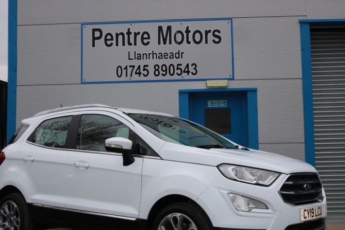 Ford Ecosport 1.0 EcoBoost 125 Titanium 5dr Hatchback Petrol White