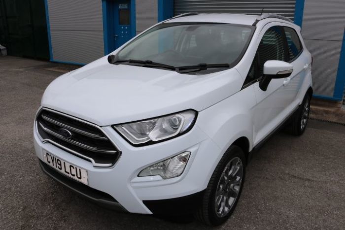 Ford Ecosport 1.0 EcoBoost 125 Titanium 5dr Hatchback Petrol White