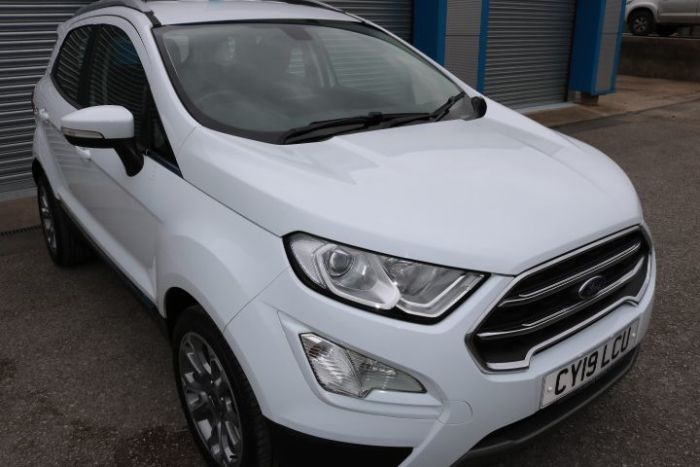 Ford Ecosport 1.0 EcoBoost 125 Titanium 5dr Hatchback Petrol White