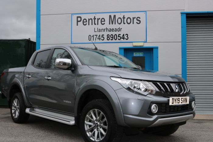 Mitsubishi L200 2.4 Double Cab DI-D 178 Warrior 4WD Auto Pick Up Diesel Grey