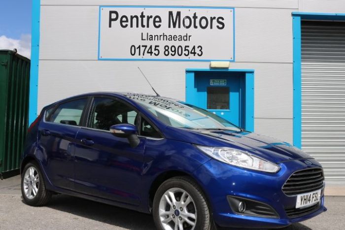 Ford Fiesta 1.25 82 Zetec 5dr Hatchback Petrol Blue