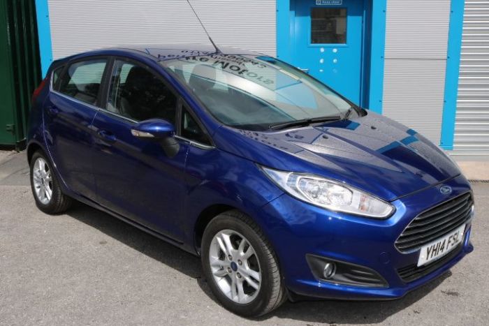 Ford Fiesta 1.25 82 Zetec 5dr Hatchback Petrol Blue