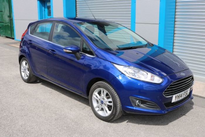 Ford Fiesta 1.25 82 Zetec 5dr Hatchback Petrol Blue