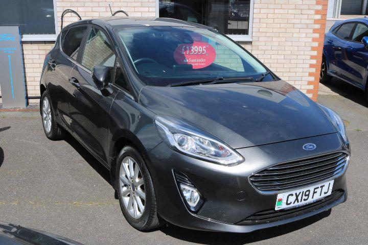 Ford Fiesta 1.0 EcoBoost Titanium 5dr Hatchback Petrol Grey