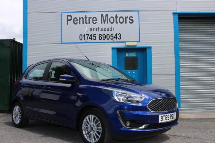 Ford Ka+ 1.2 85 Zetec 5dr Hatchback Petrol Blue