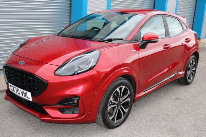 Ford Puma 1.0 EcoBoost Hybrid mHEV ST-Line 5dr Hatchback Petrol Red