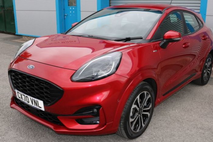 Ford Puma 1.0 EcoBoost Hybrid mHEV ST-Line 5dr Hatchback Petrol Red
