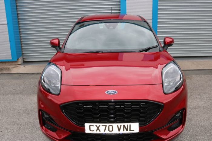 Ford Puma 1.0 EcoBoost Hybrid mHEV ST-Line 5dr Hatchback Petrol Red