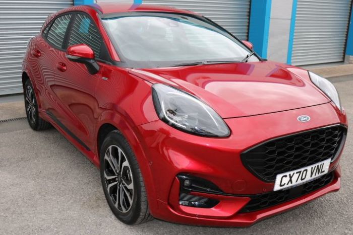 Ford Puma 1.0 EcoBoost Hybrid mHEV ST-Line 5dr Hatchback Petrol Red