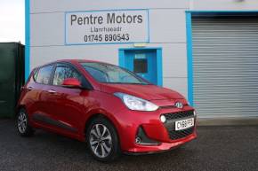 2018 (68) Hyundai i10 at Pentre Motors Denbigh