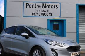 2018 (18) Ford Fiesta at Pentre Motors Denbigh
