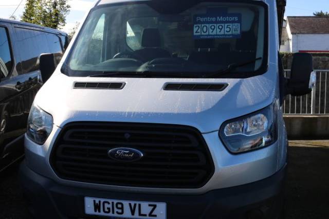 Ford Transit 2.0 TDCi 130ps Chassis Cab Tipper Diesel Silver