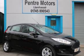 2017 (67) Ford Fiesta at Pentre Motors Denbigh