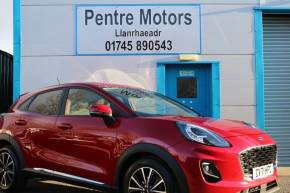 2021 (71) Ford Puma at Pentre Motors Denbigh