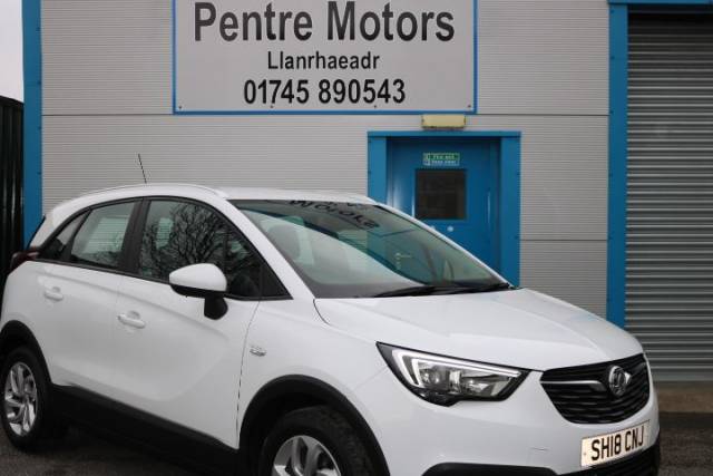 Vauxhall Crossland X 1.2 SE 5dr Hatchback Petrol White