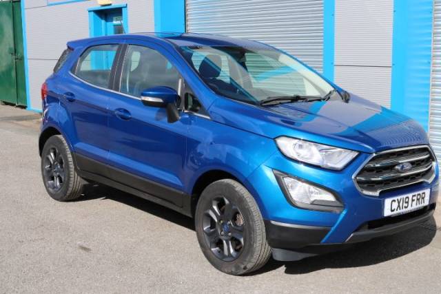 Ford Ecosport 1.0 EcoBoost 125 Zetec 5dr Auto Hatchback Petrol Blue