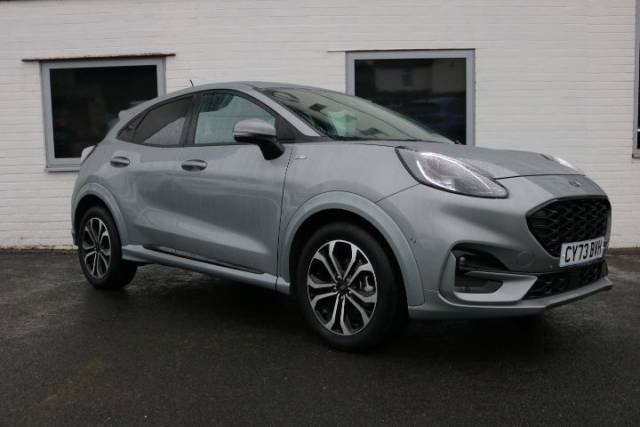 Ford Puma 1.0 EcoBoost Hybrid mHEV ST-Line 5dr Hatchback Petrol Silver
