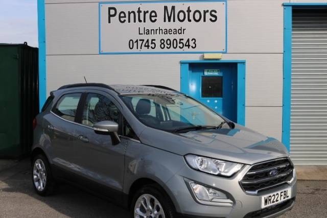 Ford Ecosport 1.0 EcoBoost 125 Titanium 5dr Hatchback Petrol Silver