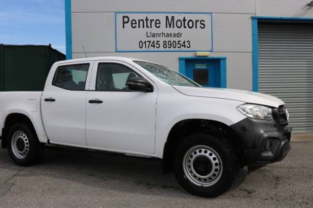Mercedes-Benz X Class 2.3 250d 4Matic Pure Double Cab Pickup Auto Pick Up Diesel White