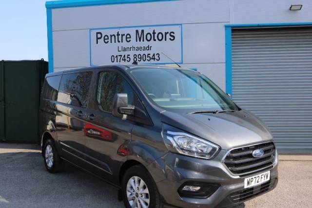 2022 Ford Transit Custom 2.0 EcoBlue 170ps Low Roof D/Cab Limited Van Auto