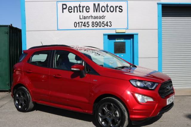 Ford Ecosport 1.0 EcoBoost 125 ST-Line 5dr Hatchback Petrol Red