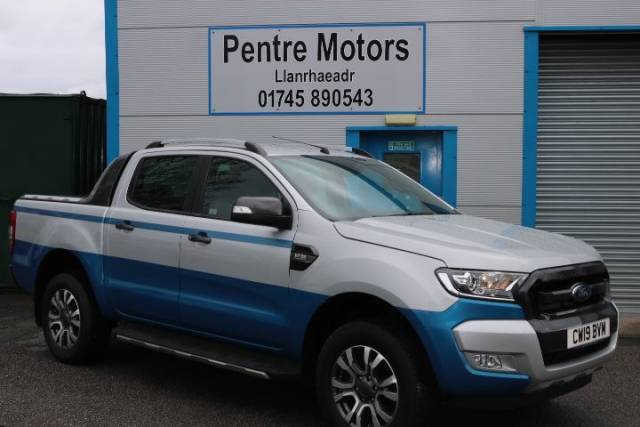 Ford Ranger Pick Up Double Cab Wildtrak 3.2 TDCi 200 Auto Pick Up Diesel Silver