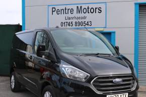 FORD TRANSIT CUSTOM 2020 (70) at Pentre Motors Denbigh