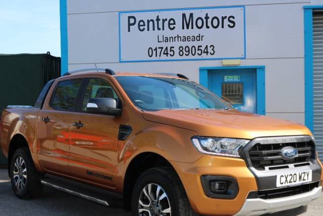 Ford Ranger Pick Up Double Cab Wildtrak 2.0 EcoBlue 213 Auto Pick Up Diesel Orange