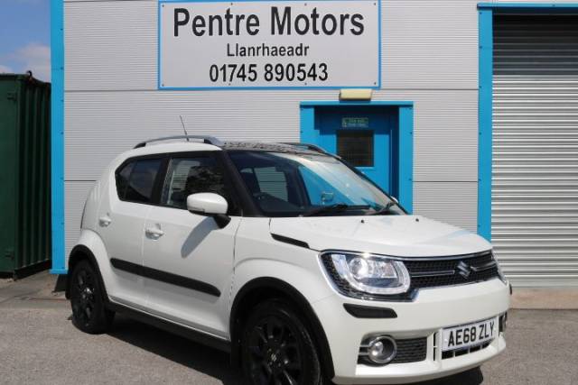 Suzuki Ignis 1.2 Dualjet SHVS SZ5 ALLGRIP 5dr Hatchback Petrol White/black