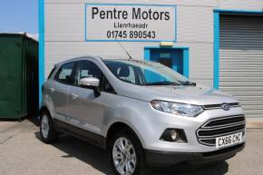 FORD ECOSPORT 2016 (66) at Pentre Motors Denbigh