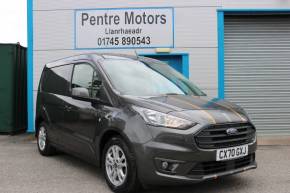 FORD TRANSIT CONNECT 2020 (70) at Pentre Motors Denbigh