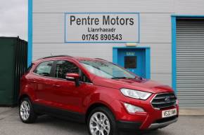 FORD ECOSPORT 2022 (22) at Pentre Motors Denbigh