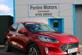 FORD KUGA 2022 (72) at Pentre Motors Denbigh