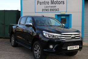 TOYOTA HILUX 2018 (68) at Pentre Motors Denbigh