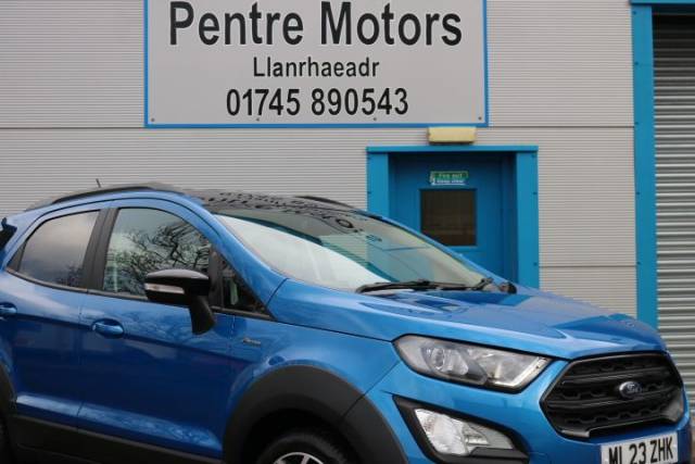 Ford Ecosport 1.0 EcoBoost 125 Active 5dr Hatchback Petrol Blue