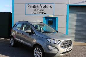 FORD ECOSPORT 2022 (72) at Pentre Motors Denbigh